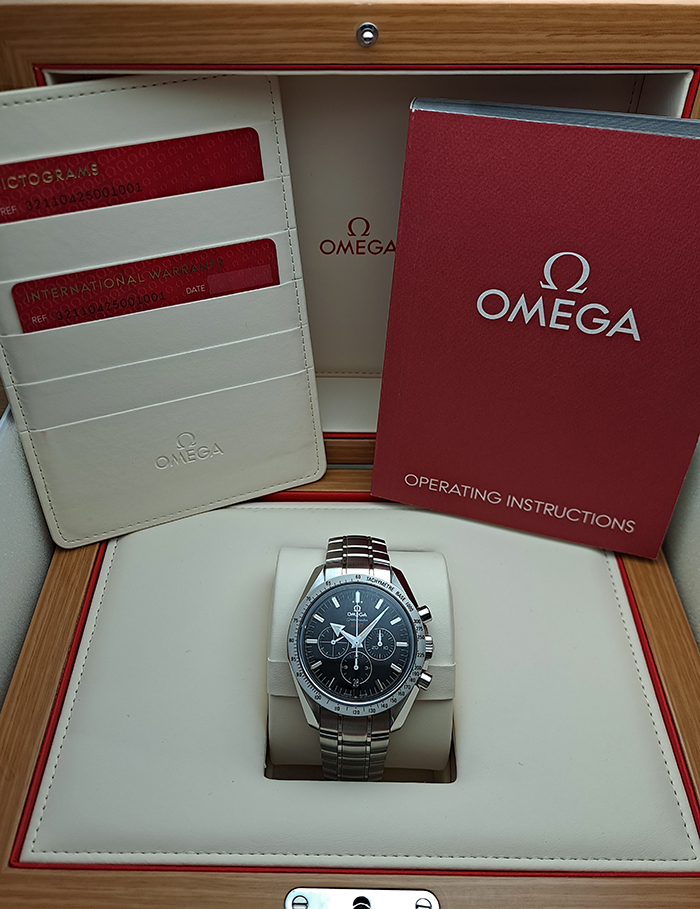 Omega Speedmaster 1957 Broad Arrow Co-Axial Chronograph Ref. 321.10.42.50.01.001